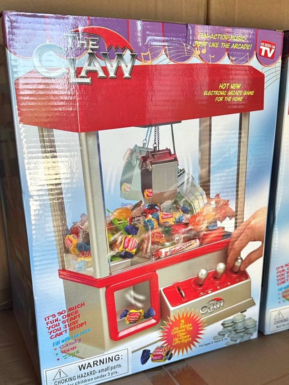 Mini Arcade Claw Machine – Brand New Sealed – Kids Prize Grabber Game
